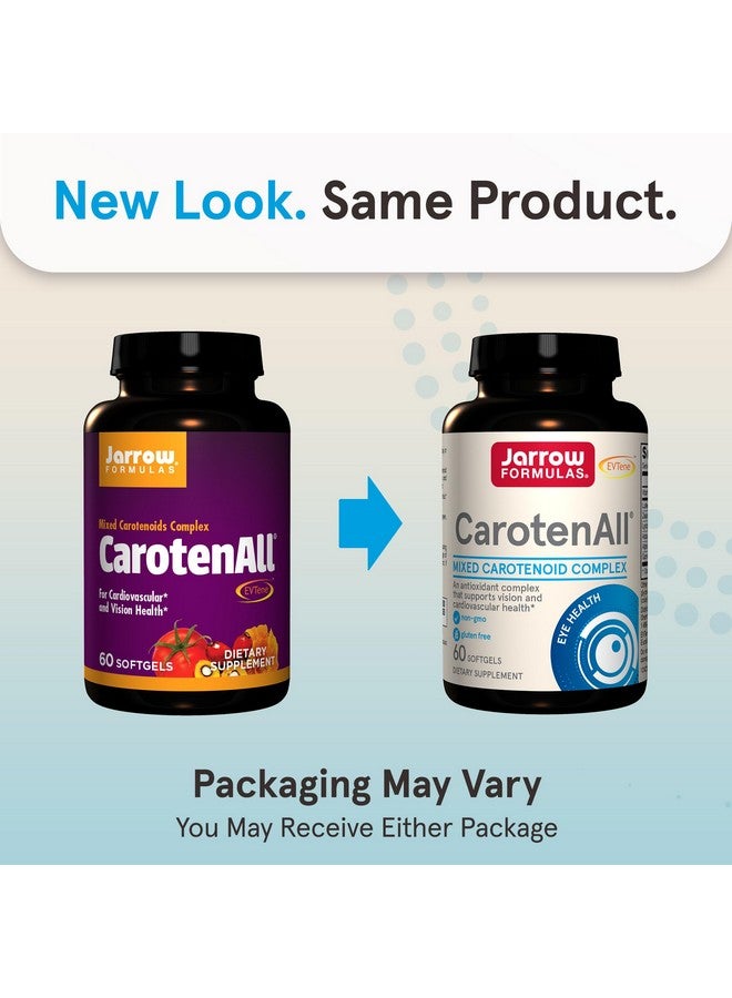 جارو فورملاز جارو فورميولاز® كاروتين أول، مكمل غذائي، يدعم الرؤية وصحة القلب والأوعية الدموية بمضادات الأكسدة، 60 كبسولة هلامية، تكفي لمدة تصل إلى 60 يومًا - Image 1