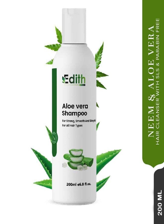 EDITH منظف/شامبو الشعر العشبي الطبيعي من إديث بخلاصة الصبار | يزيل القشرة | يلطف فروة الرأس | خالٍ من كبريتات لوريل الصوديوم والبارابين 200 مل - Image 5
