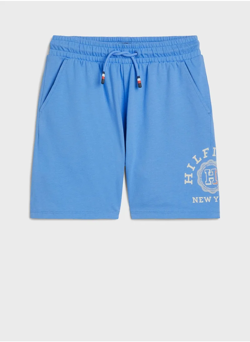 TOMMY HILFIGER Kids Logo Sweat Shorts