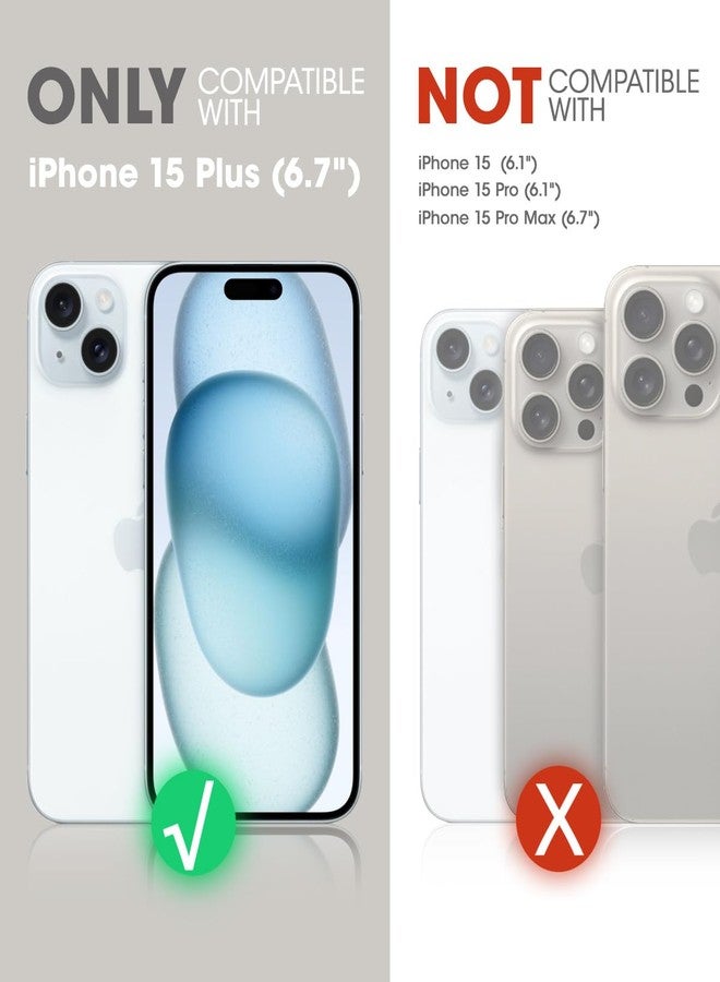 SUPCASE for iPhone 15 Plus Case with Stand, [Compatible with MagSafe] [Built-in Screen Protector & Belt Clip] [Military-Grade Drop Protection] Magnetic Phone Case for iPhone 15 Plus, Black - Image 2