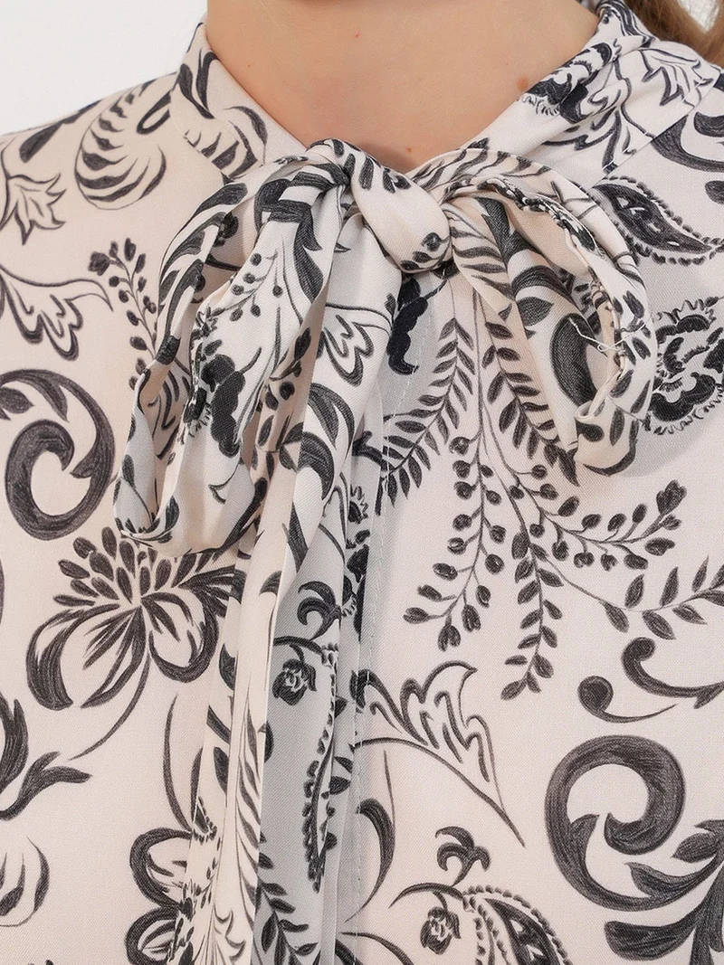 Big Dart Multicolor BDART Long Floral Viscose Shirt for Women | Best Price UAE