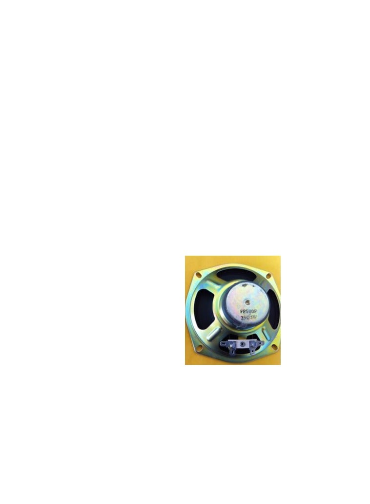 Tape Speaker 5 Inch 