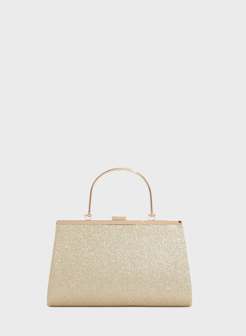 Ella Limited Edition Pleat Effect Clutch With Handle