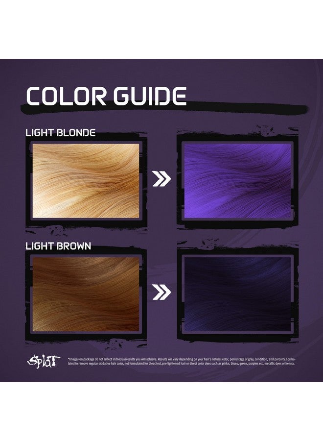 Splat | Midnight Complete Kit | Hair Dye | Semi-Permanent | Long Lasting | Vegan and Cruelty-Free (Midnight Tanzanite) - Image 4