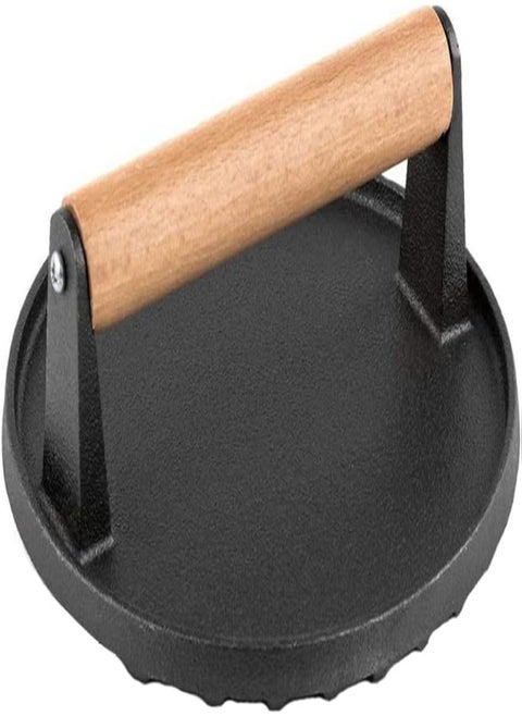 Burger Smasher Smash Burger Press Burger Press Cast Iron Round Iron Steak Grill Press Meat Bacon Press for Cooking Tool