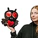 Punchkins Mothman Plushie Fly Away with Me Sassy Valentines Day Plush Gift for Couple Girlfriend Boyfriend Wife Husband Plush Toy for Gifting - Image 4