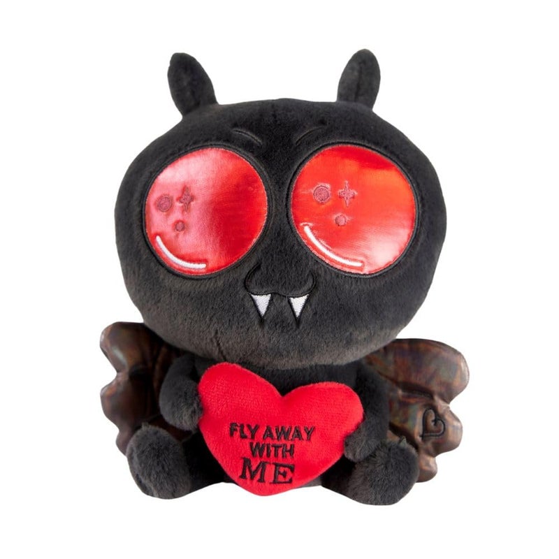 Punchkins Mothman Plushie Fly Away with Me Sassy Valentines Day Plush Gift for Couple Girlfriend Boyfriend Wife Husband Plush Toy for Gifting - Image 3