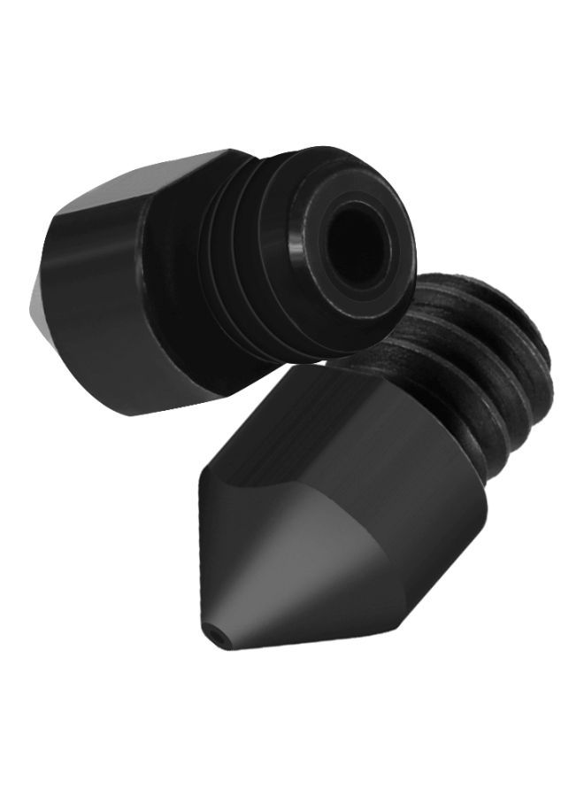 NIBEMINENT 3-Piece Hardened Steel Nozzle For 3D Printer Black - Image 4
