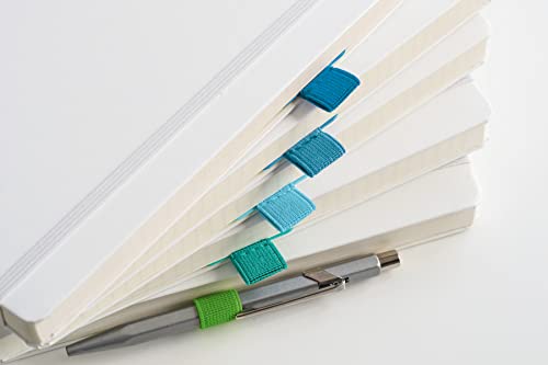 Lighthouse LEUCHTTURM1917 Self Adhesive Pen Loop Elastic Pen Holder (Pacific Green) - Image 5