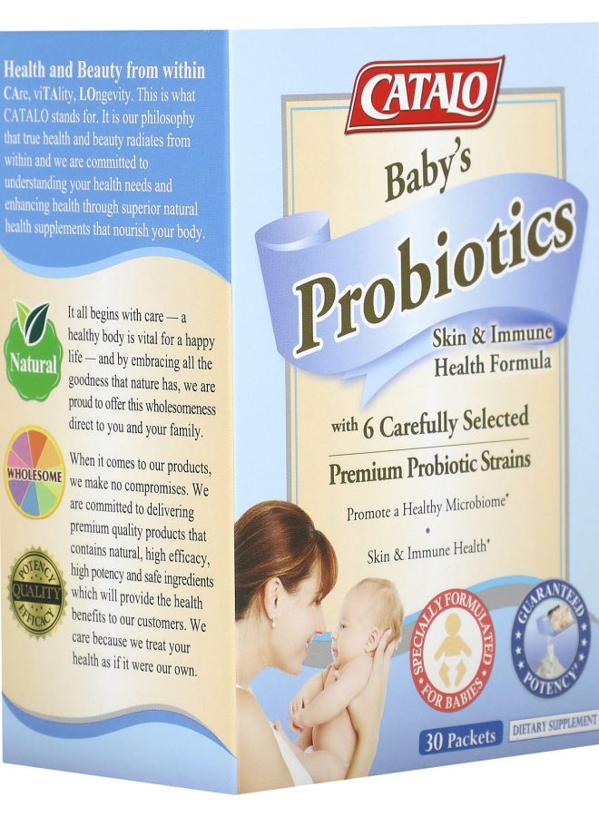 CATALO Baby's Probiotics 30 Packets 0.05 oz (1.5 g) Each - Image 2