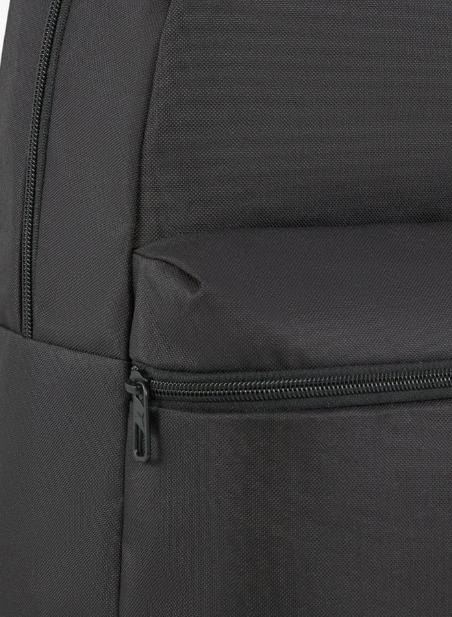 PUMA Logo Print School Backpack with Adjustable Shoulder Straps and Zip Closure  - Image 5