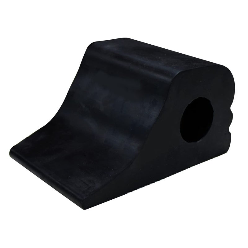 ALP Heavy Duty Wheel Chock Wheel Stopper Movable Solid EPDM Rubber for Prevents Vehicles from Rolling During Maintenance or Storage Rubber Wheel Chock (Wheel Chock Small- 1) - Image 5