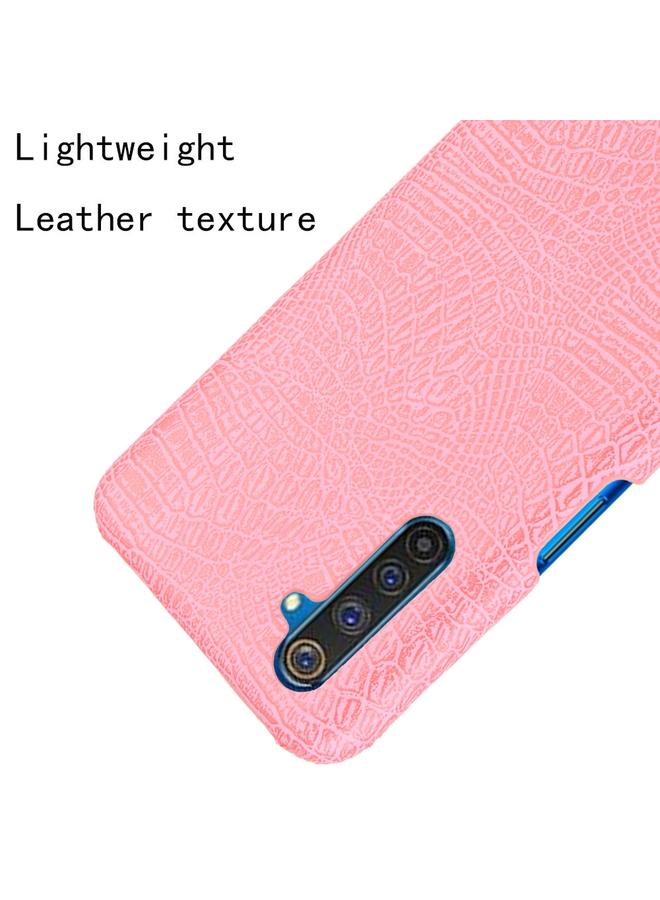 S-TOP Case For Oppo Realme 6 Pro Shockproof Crocodile Texture PC + PU Case - Image 4