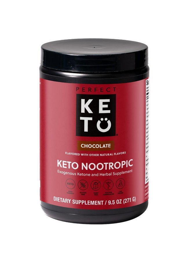 Perfect Keto Nootropic Brain Supplement: Enhance Focus And Energy Boost Concentration Improve Memory And Clarity Mcts Ketones Ltheanine Ginkgo Biloba Cat’S Claw Alpha Lipoic Acid And Gpc  - Image 1
