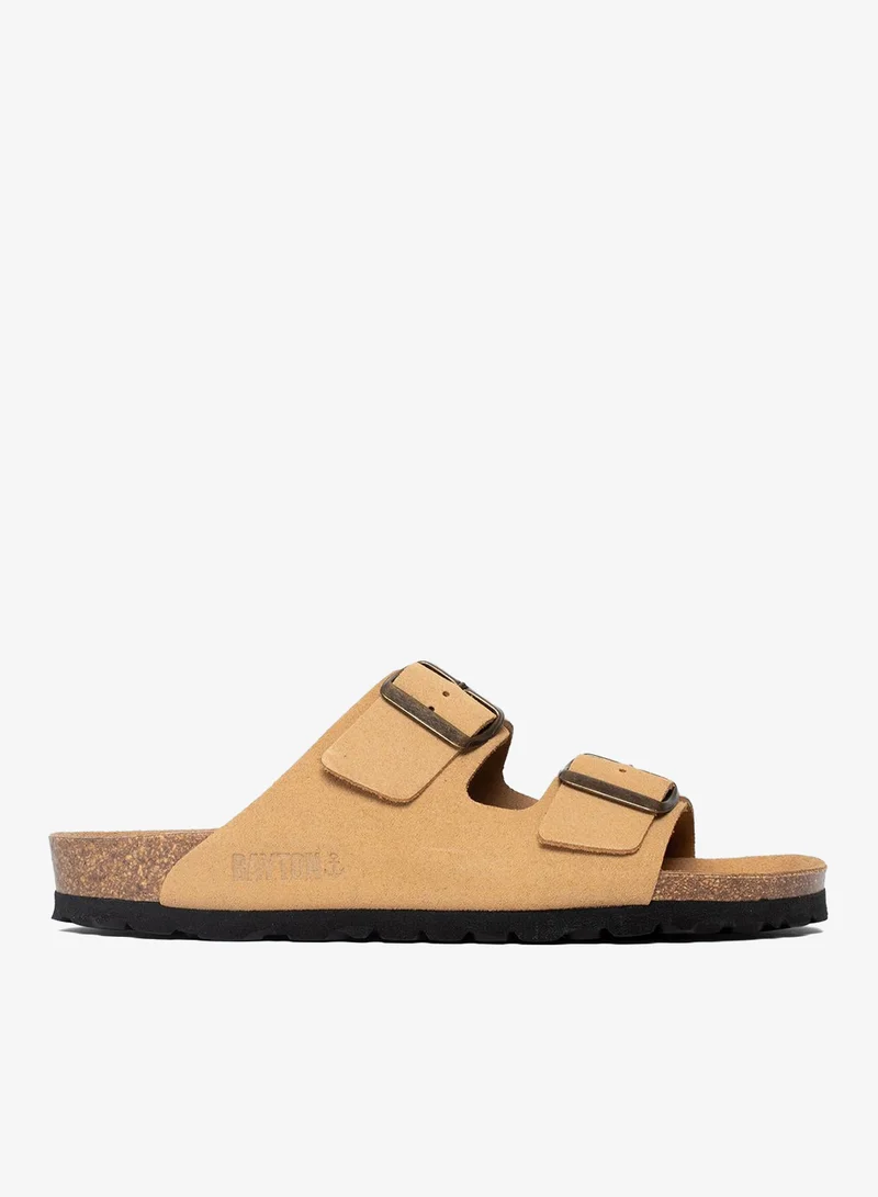 BAYTON Atlas Leather Flat Sandals