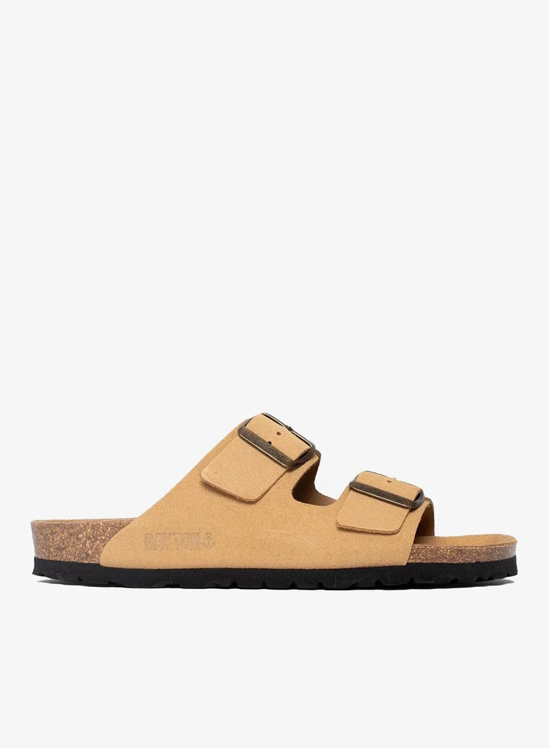 BAYTON Atlas Leather Flat Sandals