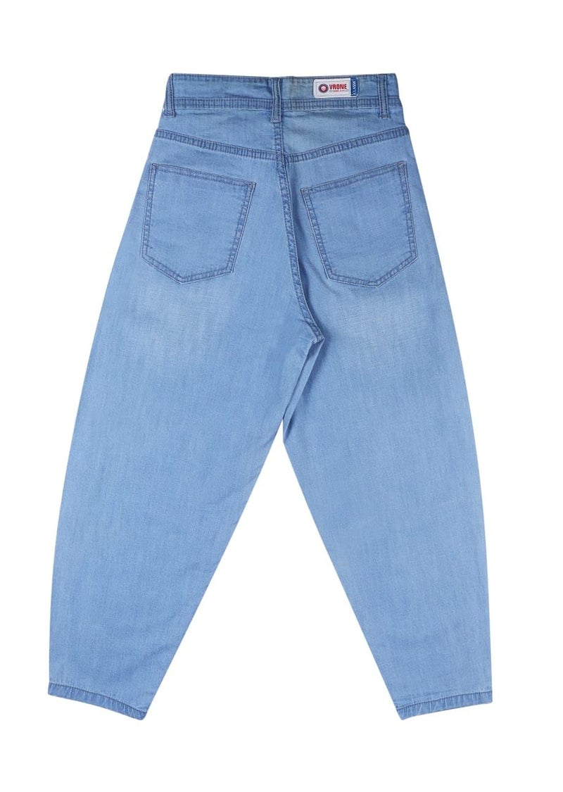 VLONE Regular Fit Pant Baggy Jeans for Boys and Girls Kids Jeans0BB - Image 2