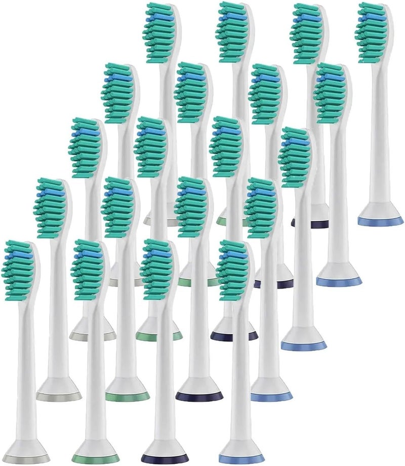 20pcs Replacement Toothbrush Heads Compatible With Sonic Toothbrushes - Image 1