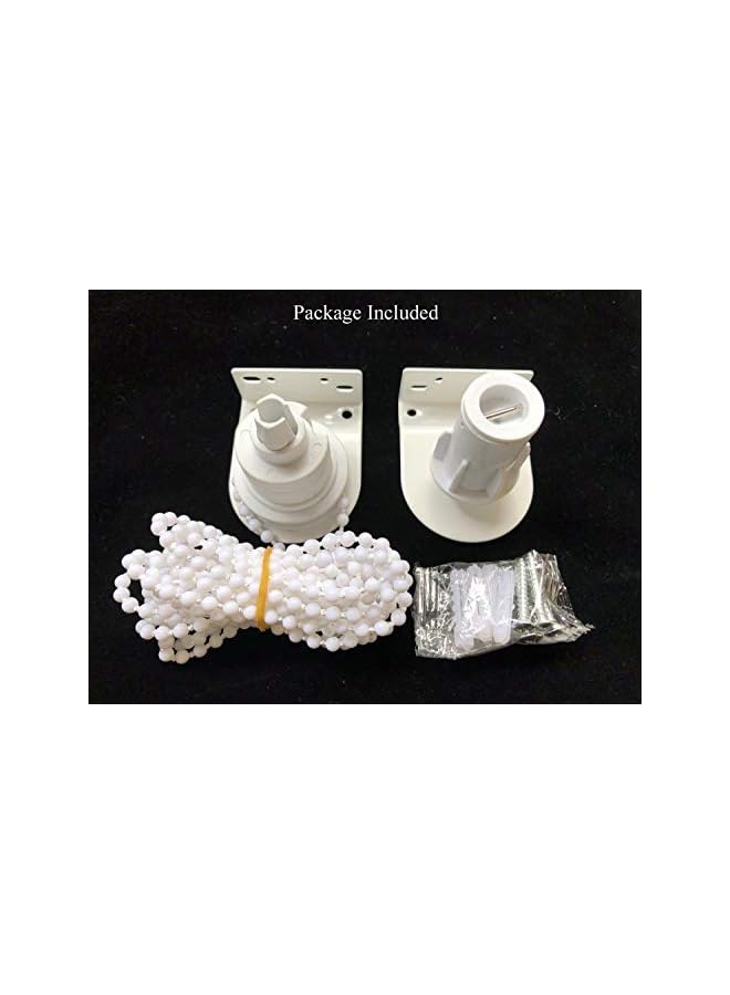 The Bros 32mm Roller Blind Clutch for 1-1/4" Exterior Tube Roller Shade Clutch Replacement Spares Parts Repair Kit Complete with Metal Brackets, Bead Chain, Shade Weight Max Load 11 LBS (5 KGS) - Image 4