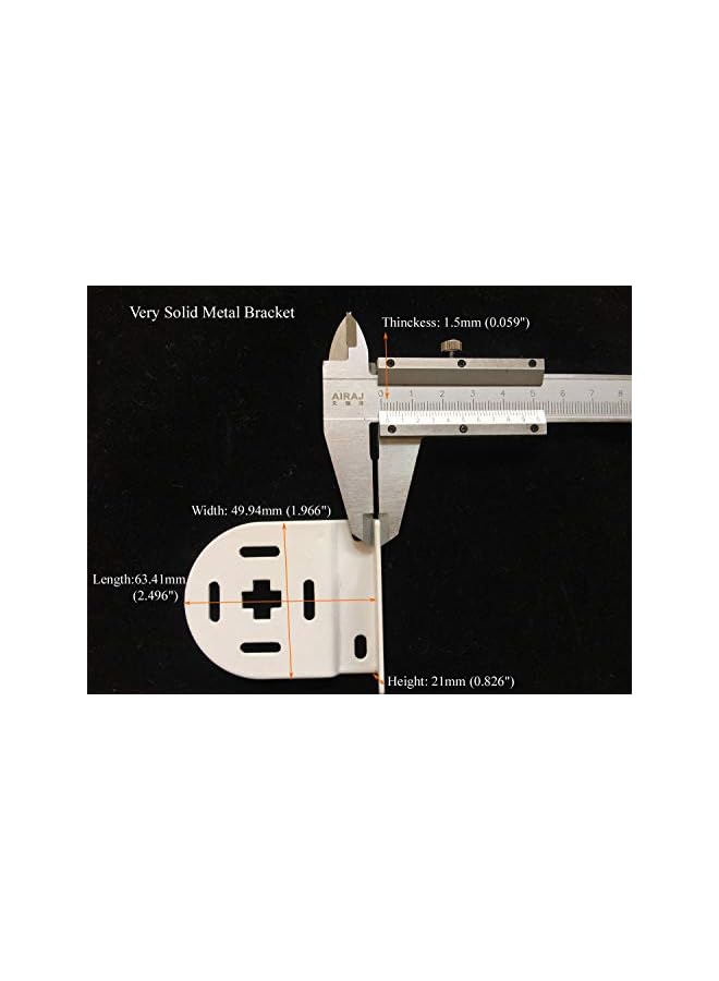 The Bros 32mm Roller Blind Clutch for 1-1/4" Exterior Tube Roller Shade Clutch Replacement Spares Parts Repair Kit Complete with Metal Brackets, Bead Chain, Shade Weight Max Load 11 LBS (5 KGS) - Image 3