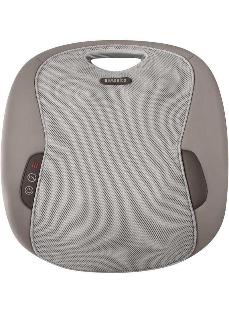 HoMedics HoMedics Massage Cushion Portable Shaitsu Pro Back Massager with Heat and 12 Massage Nodes for your Office Chair Bed or Couch  - Image 4