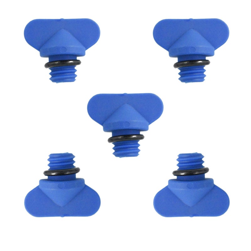 DEF 22-806608A02 Manifold Engine Block Drain Plug Kit with O-Ring for Mercruiser Malloy 9-41203 GLM 13992 Replace Sierra 18-4226 22-806608A1, 5 Packs - Image 5