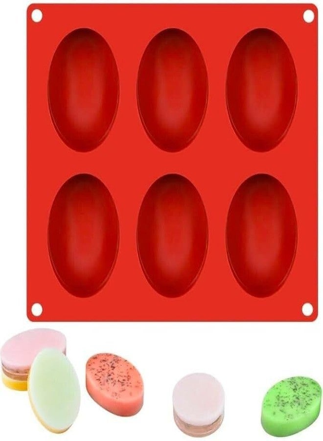 KITCHOOK قالب شوكولاتة سيليكون من كيتشوك 6 (عبوة من قطعة واحدة) AJ 034 - Image 1