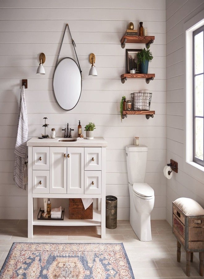 Moen Belfield Oil Rubbed Bronze Pivoting Toilet Paper Holder, YB6408ORB - Image 5