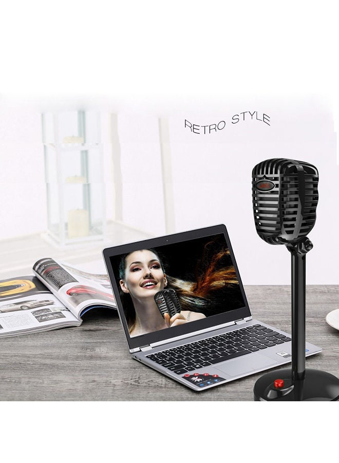 NIBEMINENT Port Wired Microphone V570 Black - Image 4
