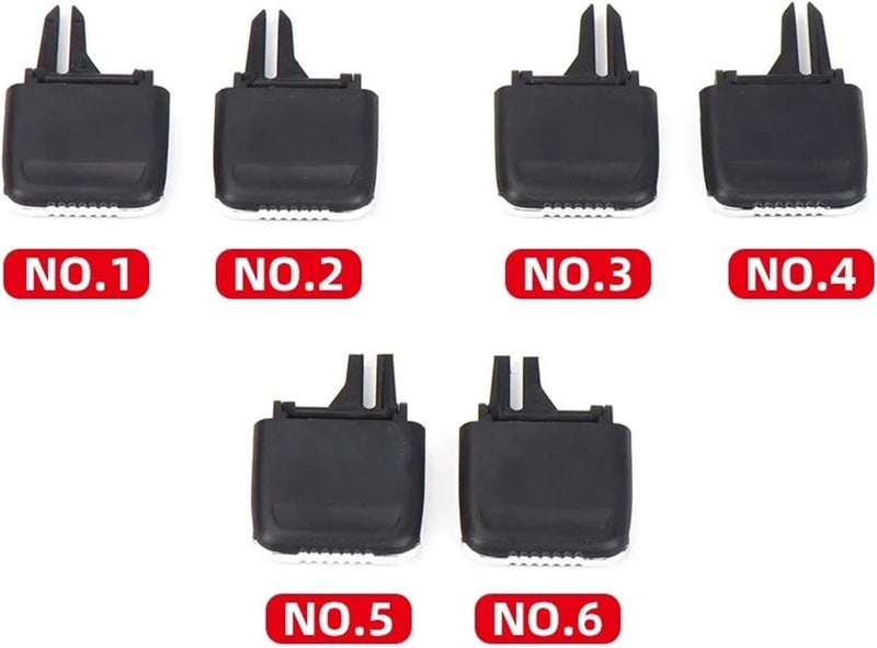 DEMULAX A/C Vent Outlet Clip Repair Kit for Porsche Cayenne - Image 5