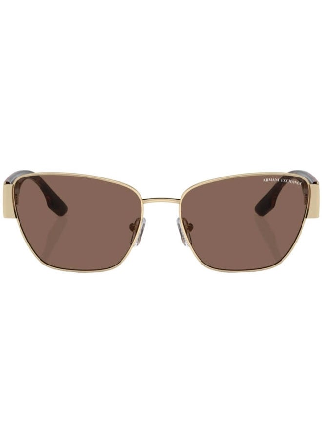 Armani Exchange Full Rim Asymmetrical Sunglasses 2051S,56,6110,73  - Image 3