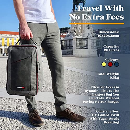 Cabin Max Mini Backpack Usable as Underseat Carry on Luggage and Laptop Backpack - Image 5