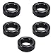 Fielect 5 Pcs Toroid Core Ferrite Choke Iron Powder Inductor Ferrite Ring 24.1x39.9x14.5mmÃ¯Â¼Å’Black - Image 2