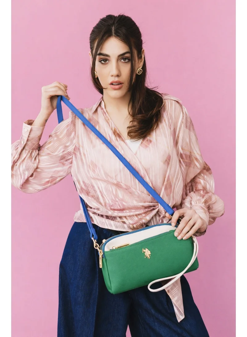 U.S. Polo Assn. U.S. Polo Assn. Women's Shoulder Bag, Ladies Large Capacity Shoulder Bag Handbag Tote Bags Clutch Bag, Women's Leather Hobo Bag, Women's Tote Bag, Women's Shoulder Bag, Women's Hand Bag, Women's Travel Bag, for Office Sling Bag Side Bag and Girls College Students
