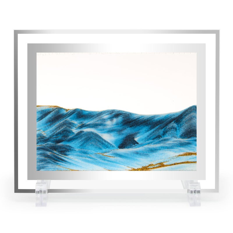 Coitak Moving Sand Art Picture, Dynamic Sand Picture, Desktop Sand Art for Home Decor and Office (7â€x9) (9x7inch)