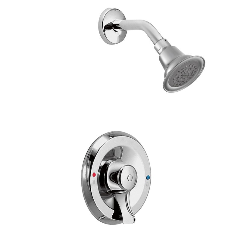 Moen T8375 Commercial PosiTemp Pressure Balancing Shower 25 gpm Chrome - Image 2