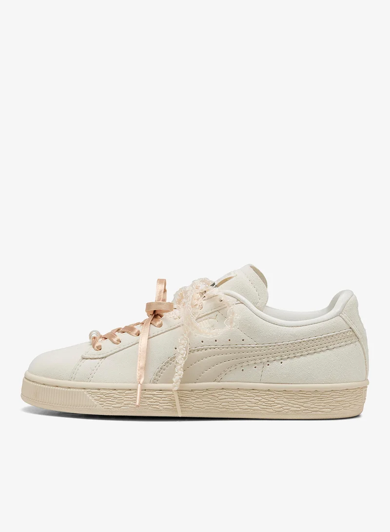 Puma Frosted Ivory-Silver Fog Suede Bloom for Women | Best Price UAE
