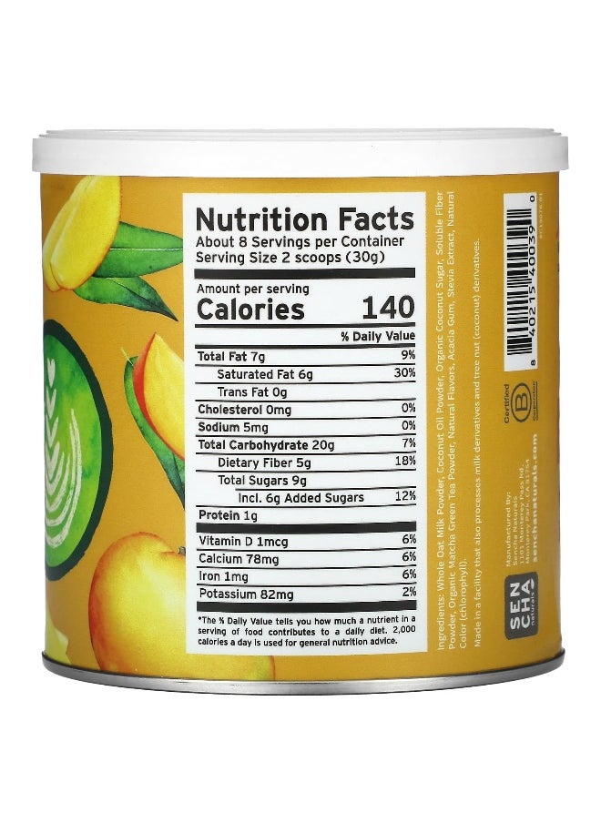 Sencha Naturals Sencha Naturals, Oat Milk, Matcha Latte, Tropical Mango, 8.5 oz (241 g)  - Image 2