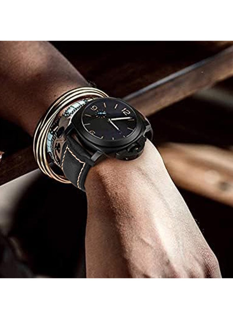 X-level 22mm Bands Compatible With Huawei Watch GT5/GT5 Pro 46mm 2024,GT4 Pro/GT3 Pro/GT2 Pro/GT3 46mm/GT 4/Watch 4/GT2e 46mm/GT2 46mm/Watch 2 Classic With Quick Release Leather Skin Friendly With Comfortable For Men Women - Image 4