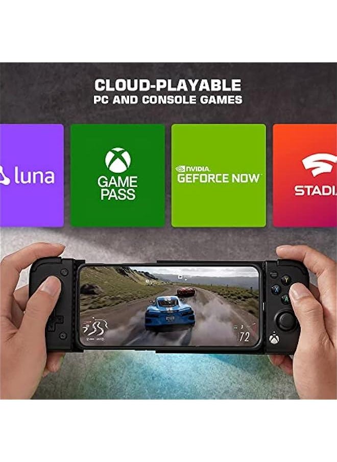 X2 Pro Mobile Gaming Controller for Android Support Xbox Cloud Gaming, Stadia, Luna, Android Controller with Mappable Back ons, Detachable ABXY ons 【1 Month Xbox Game Pass Ultimate】