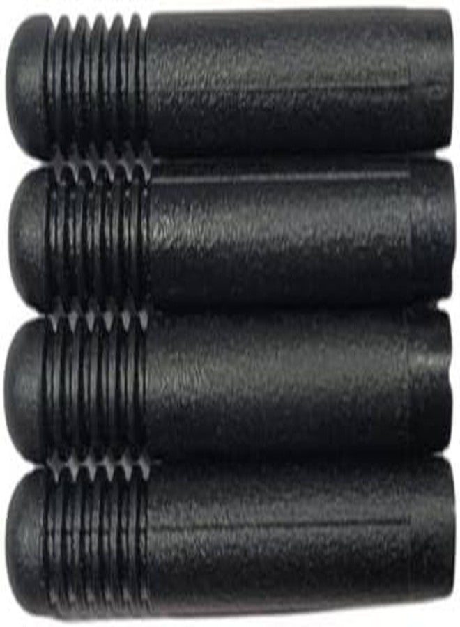 Wrrphy Interior Door Lock Knob Pull Pin Compatible/Replacement for Renault Kwid/Triber (4 Pieces) Black - Image 1