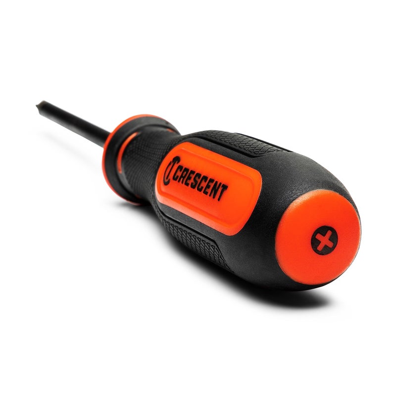 Crescent 8PC Diamond Tip Dual Material Screwdriver Set with Phillips and Slotted Screwdrivers - CDT8PCSET - Image 5