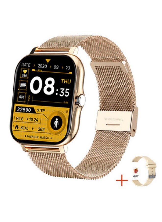 WAOKN - Smart Watch for Men Women,Fitness Pedometer Heart Rate Sleep Monitoring, for Android and iOS Phones, IP67 Waterproof Fitness Tracker Watch, Bluetooth Call, Touch Screen Smart Bracelet - Image 1