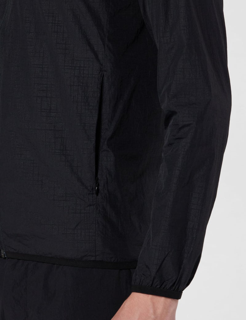 Peter England Men Black Textured Casual Jacket - Image 5