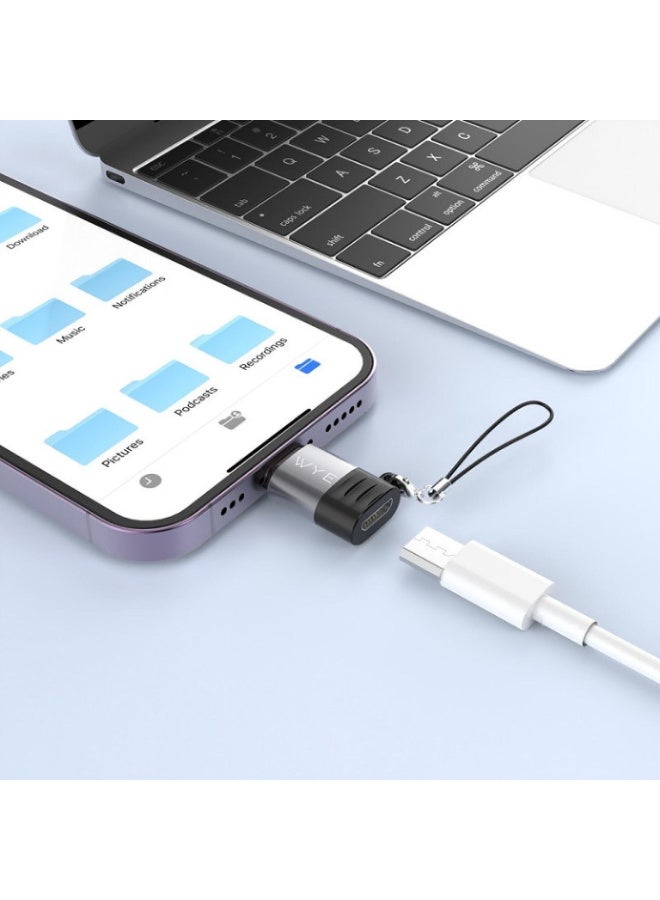 WYE Y-ADP4-M-L Micro USB to 8-Pin Mini Adapter for Fast Charging & Data Sync - Image 5