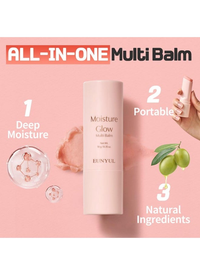 Eunyul EUNYUL Moisture Glow Multi Balm Stick 0.35 Oz. Facial Balm for Hydrating & Nourishing  - Image 2