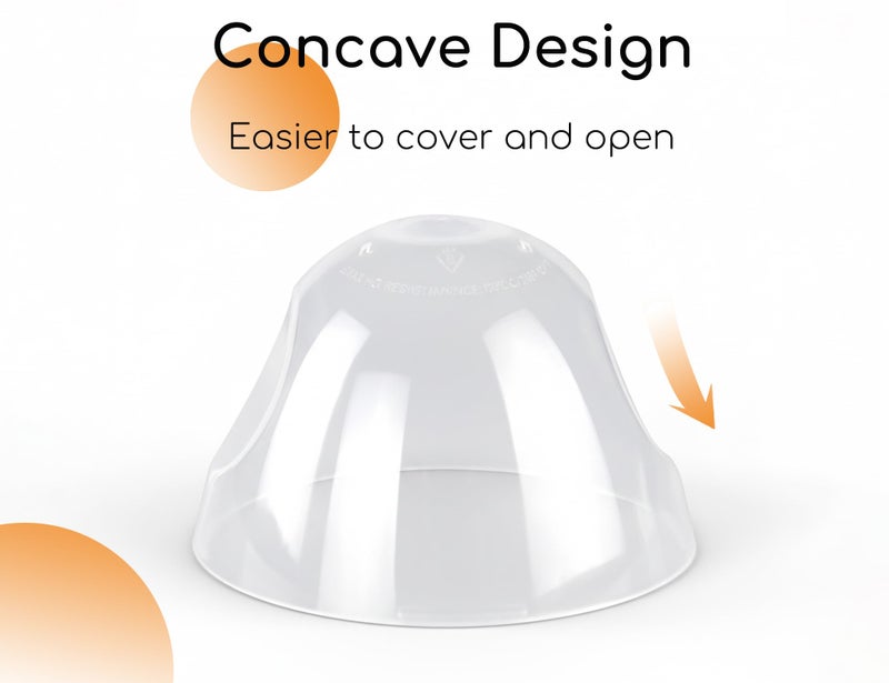 CHUBBIEE Baby Bottle Replacement Cap Lid for Comotomo 5 Ounce and 8 Ounce Silicone Bottle, 2 Count - Image 3