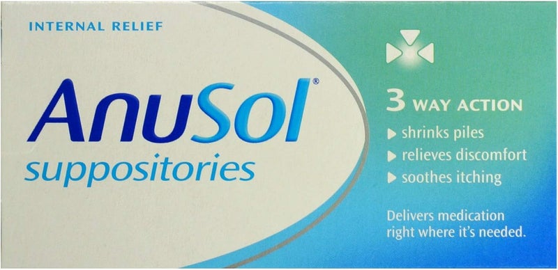Anusol 2 x Anusol Suppositories 24 3 Way action - Image 3