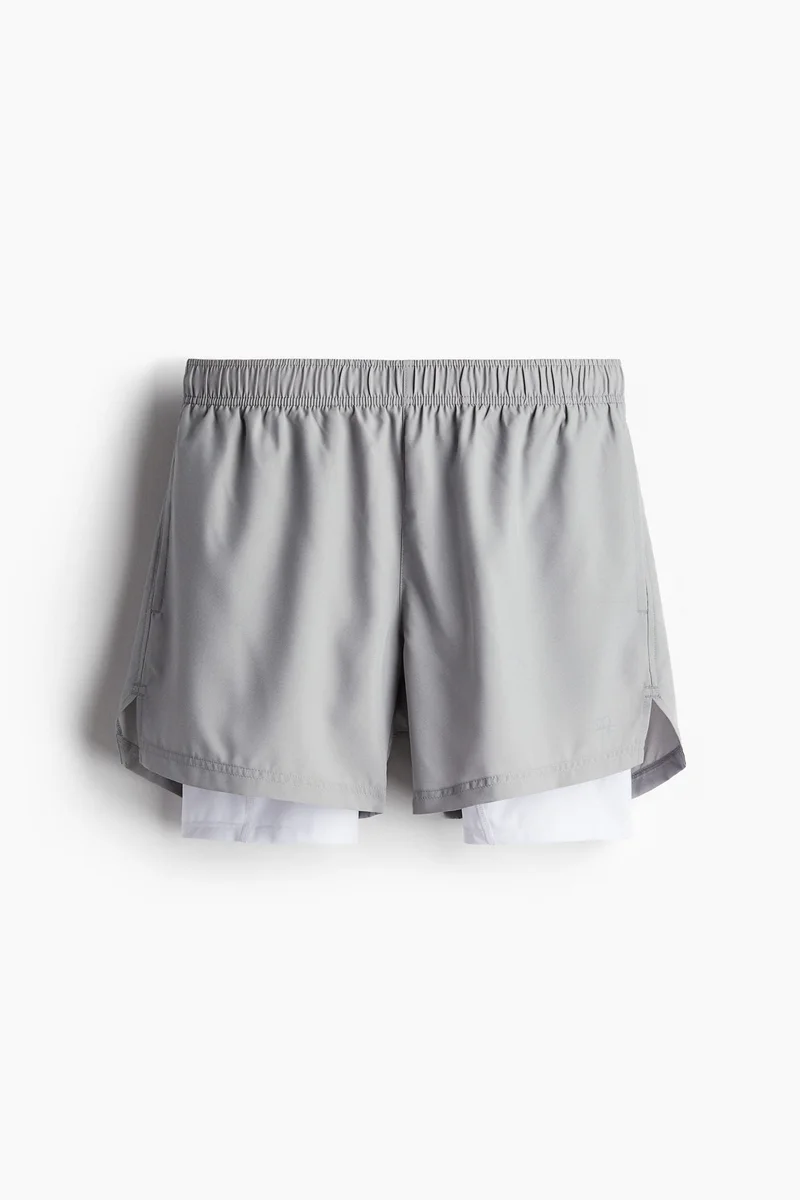 H&M Double-layered sports shorts in DryMove™