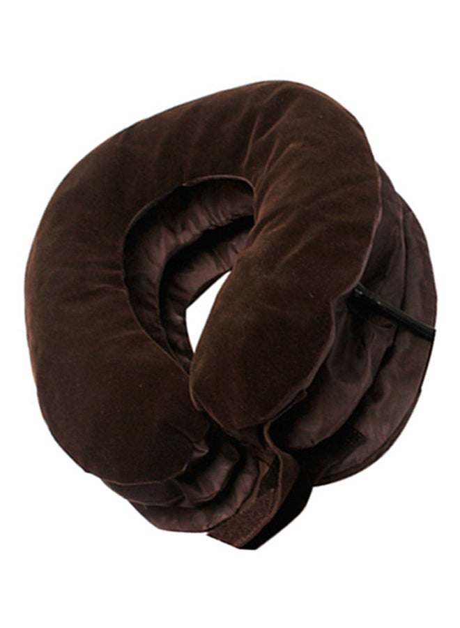 Generic Inflatable Neck Massage Pillow Innovative design provides the necessary support to the spine and relieves muscle tension easily  - Image 2